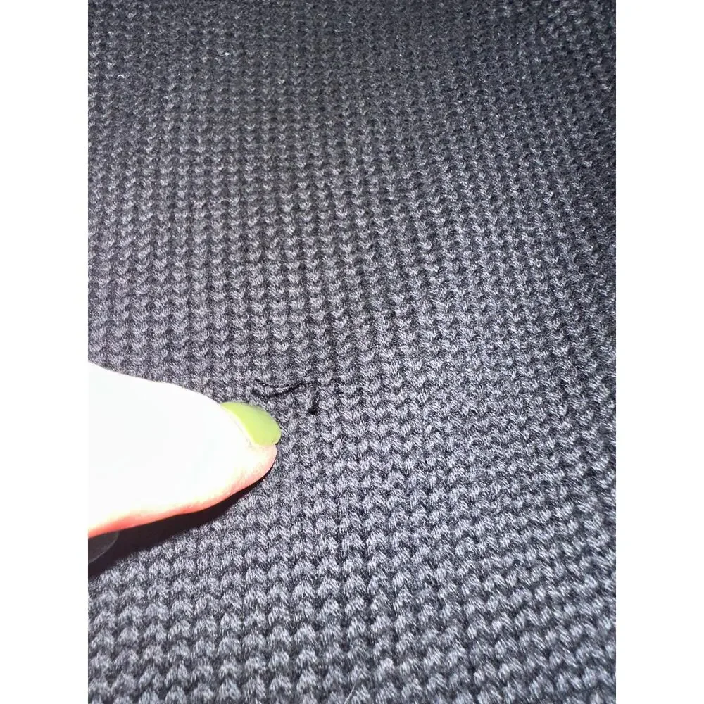 Lauren Ralph Lauren Cardigan Sweater Toggle Closure Hood Black M Timeless Preppy - Picture 12 of 13